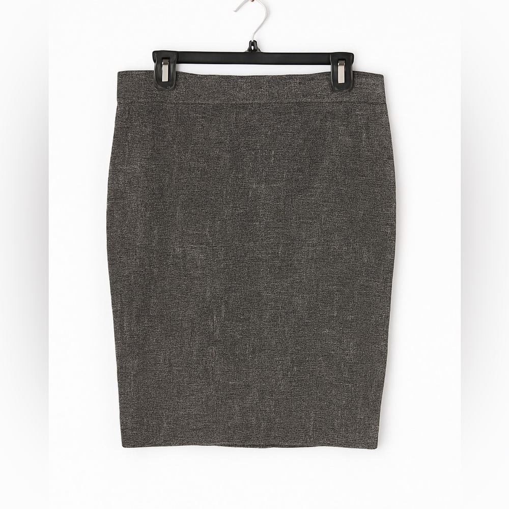 Ann Taylor Womens Charcoal Pencil Skirt | Size 12 | Office Classic